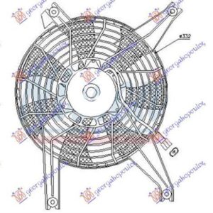 065506450 Mitsubishi Pajero 2001-2007 | Βεντιλατέρ A/C