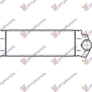 065706210 VW Transporter 2003-2010 | Ψυγείο Intercooler