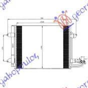 045906410 VW Touran 2003-2006 | Ψυγείο A/C Βενζίνη/Πετρέλαιο