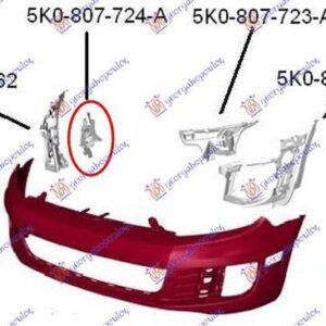 066004306 VW Golf 2008-2013 | Βάση Προφυλακτήρα Εμπρός Δεξιά