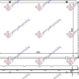 067006310 Hyundai H-1 Van 1998-2007 | Ψυγείο Νερού