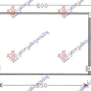 016706400 Citroen Saxo 1999-2004 | Ψυγείο A/C