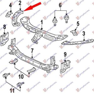 067400271 Mitsubishi Outlander 2007-2011 | Φανοστάτης Εμπρός Δεξιός