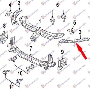 067400272 Mitsubishi Outlander 2007-2011 | Φανοστάτης Εμπρός Αριστερός