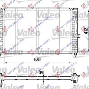 018506375 VW Passat 2000-2005 | Ψυγείο Νερού