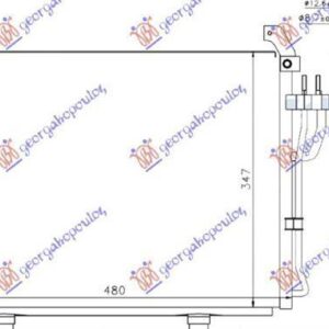 371006400 Hyundai i10 2010-2013 | Ψυγείο A/C Βενζίνη