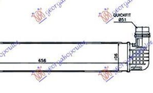 667106220 Renault Fluence 2013- | Ψυγείο Intercooler