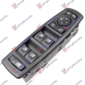 068607172 Renault Megane Hatchback/Station Wagon 2008-2014 | Διακόπτης Παραθύρων Εμπρός Αριστερός