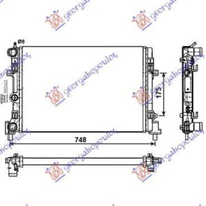 127006300 Audi A1 2010-2014 | Ψυγείο Νερού