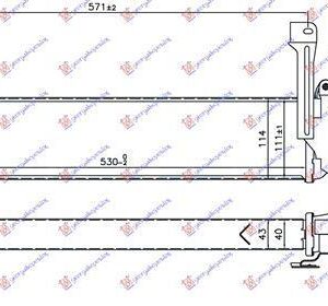 081906210 Nissan Kubistar 2003-2009 | Ψυγείο Intercooler