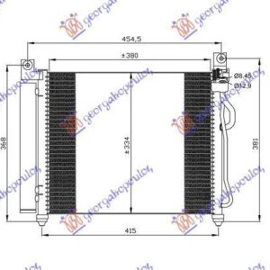 071306400 Kia Picanto 2004-2008 | Ψυγείο A/C Βενζίνη/Πετρέλαιο