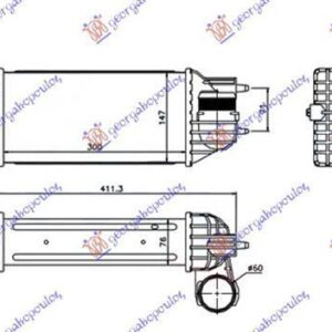 216006230 DS DS4/DS4 Crossback 2015-2021 | Ψυγείο Intercooler