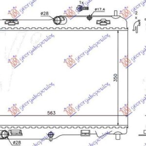 322006310 Ford B-Max 2012- | Ψυγείο Νερού