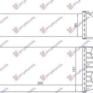 059106220 Fiat Scudo 2007-2016 | Ψυγείο Intercooler