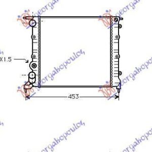 074906360 Renault Clio 1994-1995 | Ψυγείο Νερού