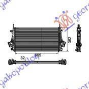 074406200 Opel Insignia 2008-2013 | Ψυγείο Intercooler