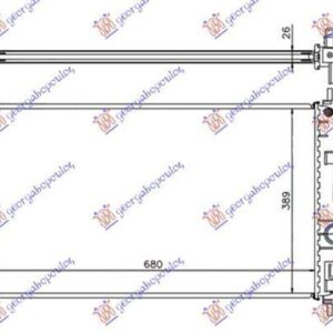 603006350 Opel Zafira Tourer 2011-2016 | Ψυγείο Νερού