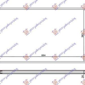 830006330 Toyota Auris 2010-2012 | Ψυγείο Νερού