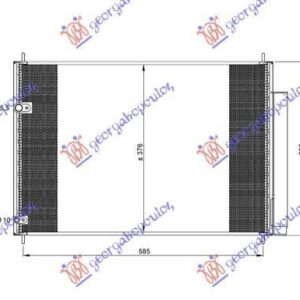 830006400-1 Toyota Auris 2010-2012 | Ψυγείο A/C