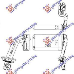 075506510 Renault Laguna 1994-1998 | Ψυγείο Καλοριφέρ