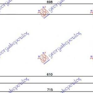 021106210 Peugeot 406 Coupe 1996-2005 | Ψυγείο Intercooler