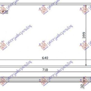 075606340 Peugeot 406 Sedan 1996-2005 | Ψυγείο Νερού