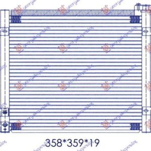 011506400 Honda Civic Liftback 1996-1999 | Ψυγείο A/C Βενζίνη