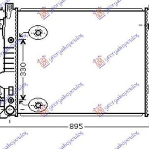 077106300 Volvo XC90 2003-2014 | Ψυγείο Νερού Βενζίνη/Πετρέλαιο