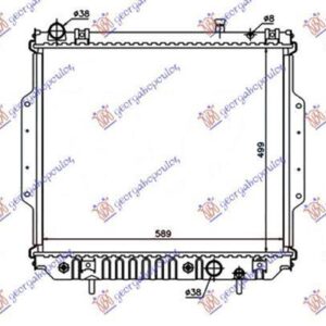 077506340 Jeep Grand Cherokee 1999-2005 | Ψυγείο Νερού