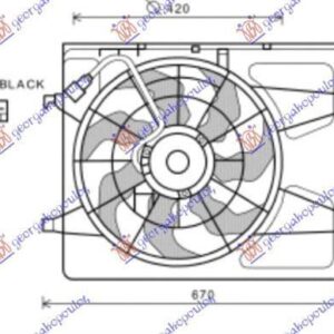 430006440 Kia Ceed 3θυρο 2010-2013 | Βεντιλατέρ