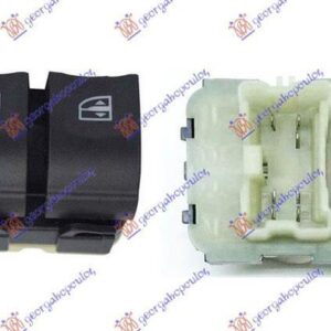 078407172 Renault Kangoo 2008-2013 | Διακόπτης Παραθύρων Εμπρός Αριστερός