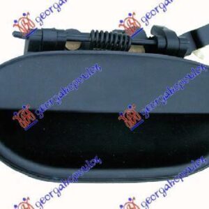 069607851 Hyundai Accent Liftback 1997-1999 | Χερούλι Πόρτας Εξωτερικό Πίσω Δεξιό