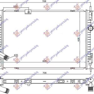 576006340 Nissan Qashqai 2010-2013 | Ψυγείο Νερού