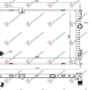 576006345 Nissan Qashqai 2010-2013 | Ψυγείο Νερού