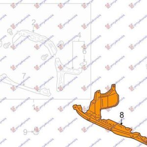 341000830 Honda CR-V 2010-2013 | Ποδιά Μηχανής