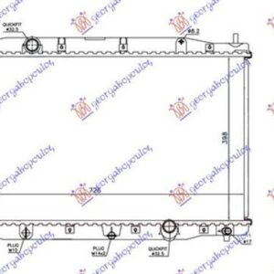 082606320 Honda CR-V 2007-2010 | Ψυγείο Νερού