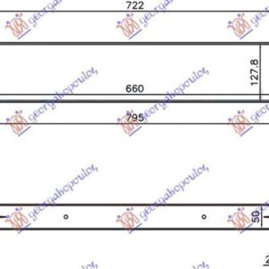 083706200 Suzuki SX4 2007-2013 | Ψυγείο Intercooler