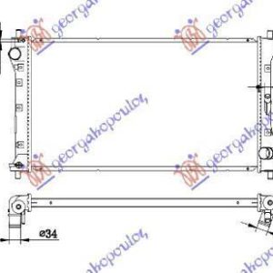 014106330 Fiat Sedici 2006-2014 | Ψυγείο Νερού