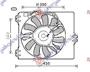 083706460 Suzuki SX4 2007-2013 | Βεντιλατέρ A/C