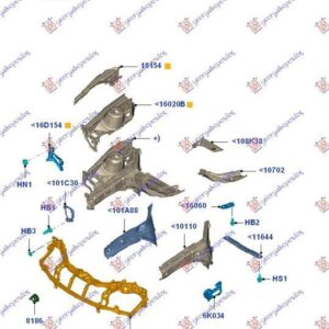 086300225 Ford Kuga 2008-2013 | Μετώπη Εμπρός