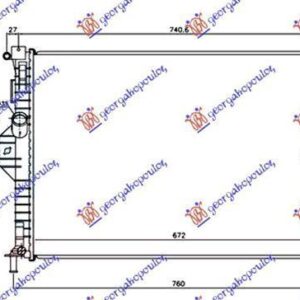 086306330 Ford Kuga 2008-2013 | Ψυγείο Νερού