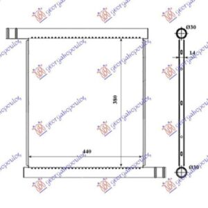 549006305 Smart ForTwo 2012-2014 | Ψυγείο Νερού Βενζίνη/Πετρέλαιο