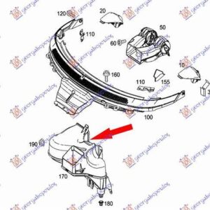 086509600 Smart ForTwo 2007-2012 | Δοχείο Εισαγωγής Αέρα