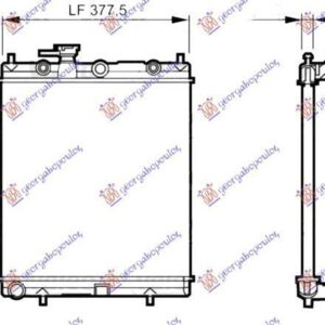 013306305 Nissan Micra 1998-2000 | Ψυγείο Νερού