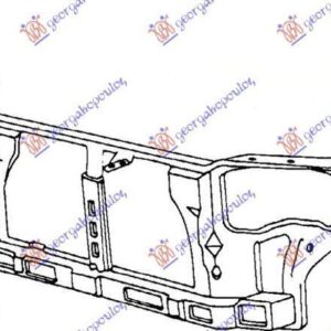 087800220 Hyundai Lantra 1990-1992 | Μετώπη Εμπρός