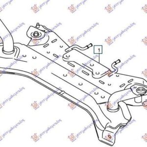 089700910 Suzuki Splash 2007-2013 | Γέφυρα Μηχανής