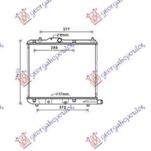 089706320 Suzuki Splash 2007-2013 | Ψυγείο Νερού