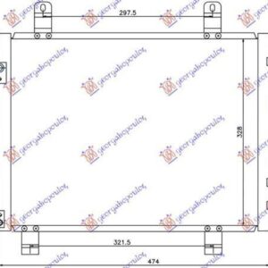 084906410 Opel Agila 2008-2014 | Ψυγείο A/C