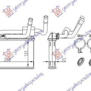 162006500 BMW X6 2008-2014 | Ψυγείο Καλοριφέρ