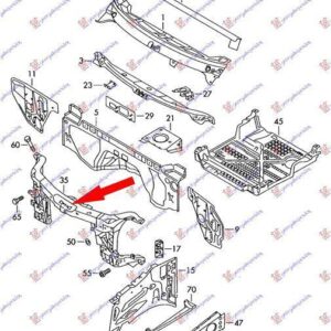 094500220 VW Crafter 2006-2017 | Μετώπη Εμπρός